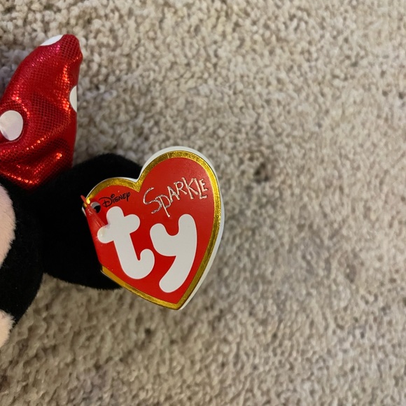 Minnie Mouse Beanie Baby - Picture 3 of 4